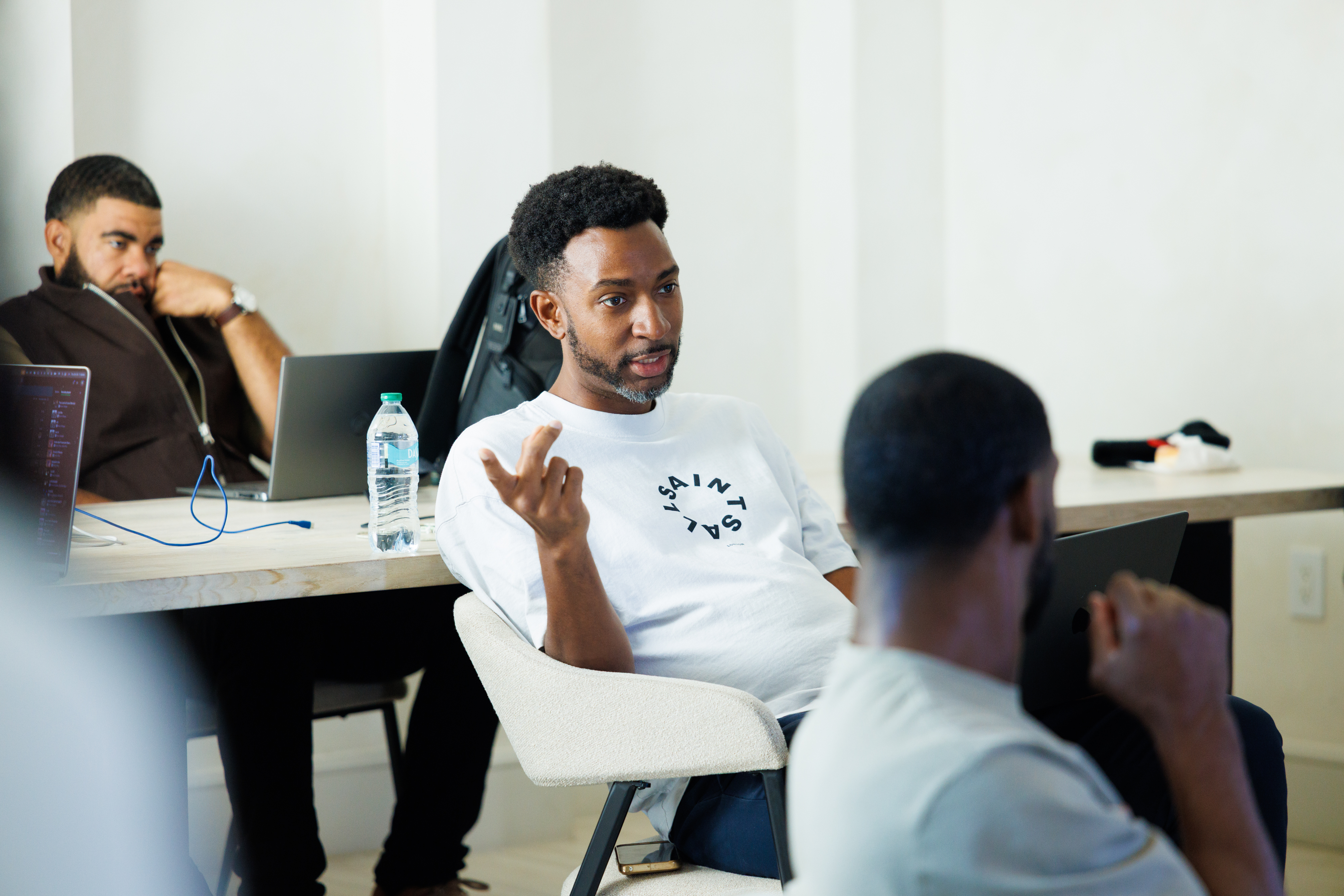 Founders collaborating